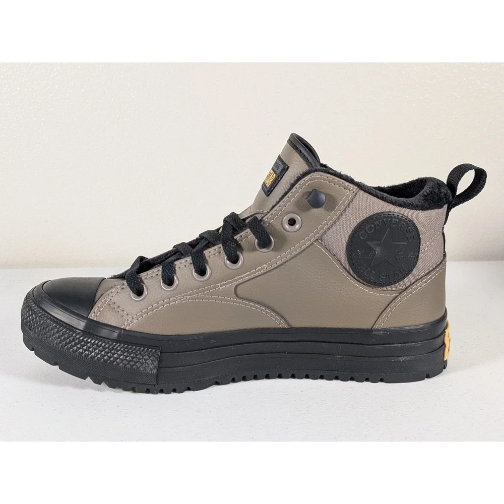 Converse Chuck Taylor Malden Street Boots Mens 7 Taupe Mid Shoes A14619C
